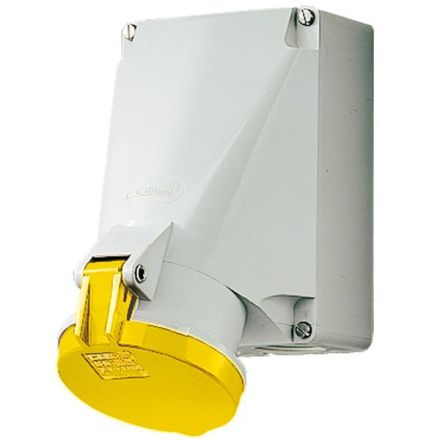 Mennekes 1136A 63A 3-pole 4h 110V IP44 wall socket