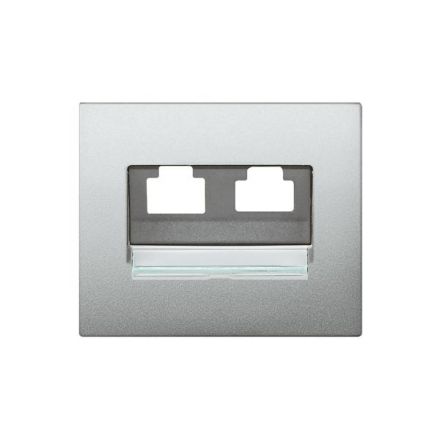 Legrand 771358 Cover RJ45 Galea soft aluminium, (aluminium)