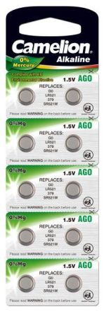 Hückmann 141203 AG 0 1,5V Quecksil.fr. (PK=10pcs.) Button cell
