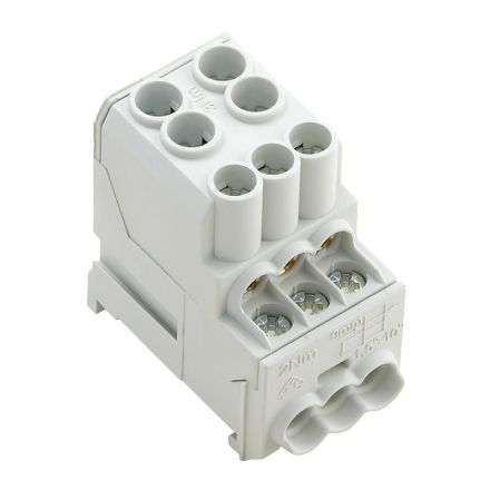 Weidmüller 1561910000 WPD 100 2X25/6X10 GY distribution block