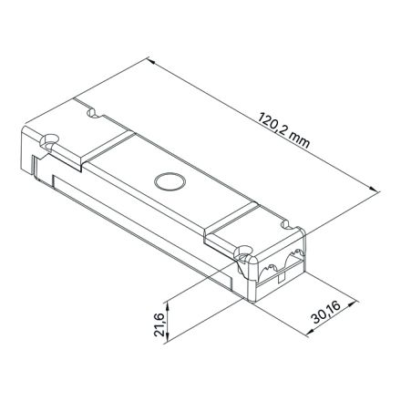 LUNATONE 86458913-350GM DALI LED dimmer | 350mA CC DT8 RGB 3 channel