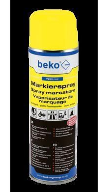 Beko 294 2 500 TecLine 500ml bright yellow marking spray