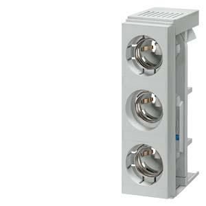 Siemens 5SF6020 DIAZED busbar base SR60 3P DII 25A 500V