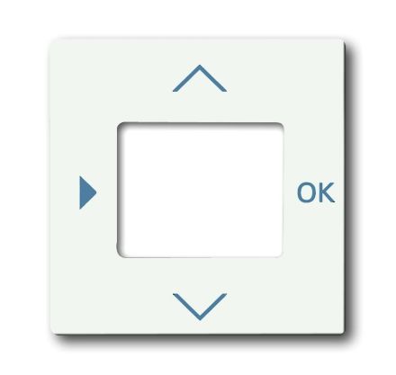 Busch-Jaeger 6435-884 central plate studio white matt