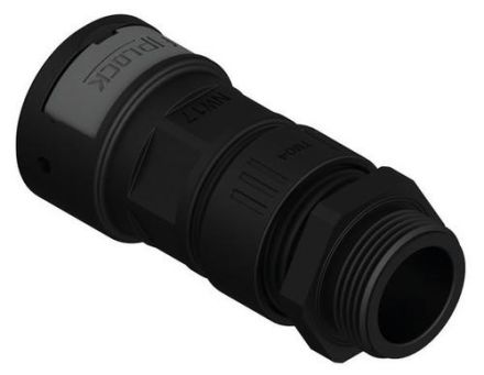 Fränkische Rohrwerke 4890561000 AZPA-16PB black plastic metric strain relief