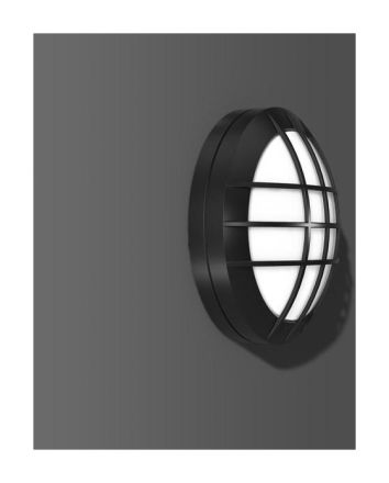 RZB 582006.0031 Rounded Midi QA60 57W E27 wall / ceiling light