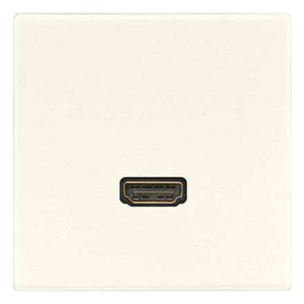Jung MALS1112 Multimedia connection system HDMI, LS series, white