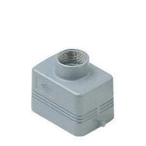 Ilme MHV06L20 grommet housing size 44.27 aluminum 2 bolts 1xM20 straight