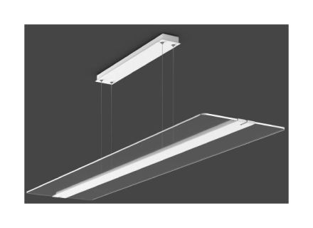 RZB 312265.002.730 TwinDot 56W 3000K 1500x350 LP1200 s+f LED pendant light