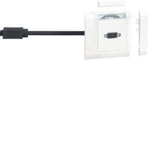 TEHALIT GMSET039016 VGA traffic white multimedia connection set