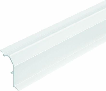 OBO Bettermann 6132158 SLL 2000x20x16mm pure white skirting board duct upper part