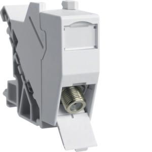 Hager VZ315 COAX module F/F REG