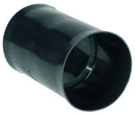 Hegler 9870050 DN50 black smooth socket for EYLF, ELH-LS, EMH-LS