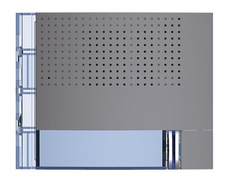 Bticino 351013 front panel SFERA New BASIS for loudspeaker 1RT ALLSTREET, (anthracite)