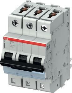 ABB Stotz-Kontakt S403M-K1.6, circuit breaker K,1.6A,10kA,3P,pluggable, 2CCS573001R0257