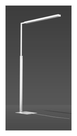 RZB 312277.002.1.19 Less is more 27 90W 4000K H2 LED floor lamp