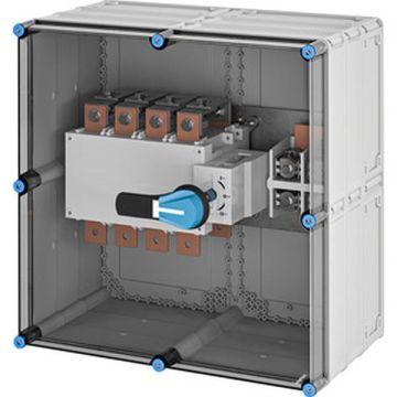 Hensel 20001579 630A 4-pole + PE Mi-load changeover switch housing