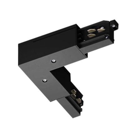 LTS ST-A L/PE-OUT/9012 black mounting L-connector polarity outside ( 660280 )