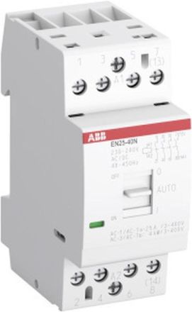 ABB Stotz-Kontakt EN25-40N-06, installation contactor 4S/0Ö, 230-240 V AC/DC day/night installation contactor, 1SAE232111R0640