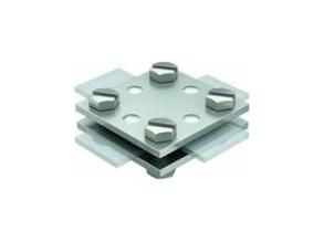 OBO Bettermann 256 A-DIN 30 V4A without intermediate plate 30mm cross connector, 5314659