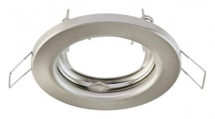 EVN 513013 round chrome sat. GX5.3 max.50W 12V recessed ceiling spotlight