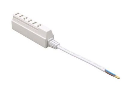 ABN 053001 spare part plug distributor 12V 6-way, white