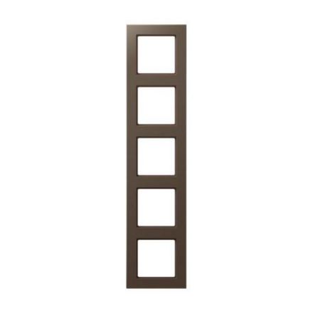 Jung AC585MO frame 5-way, vertical and horizontal mounting, A CREATION, mocha
