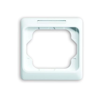 Busch-Jaeger 1721 NSKA-24G cover frame, 1-way frame studio white high gloss