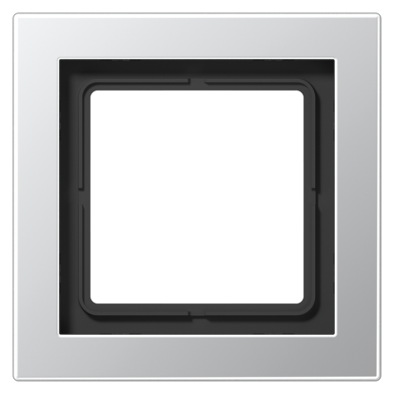 Jung ALD2981 frame 1-way, vertical and horizontal mounting, LS-DESIGN, aluminum