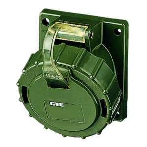 Mennekes 24840 surface-mounted box 63A 5-pin 6h 400V IP67