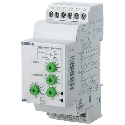 Eberle 040015740100 current measuring relay MRI1 24-240VUC 2W 0.15-15A