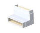 Wichmann IFIE080050w Instafix BKI 90° 50x80x50mm pure white inside corner