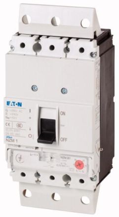 Eaton NZMH1-S100-SVE circuit breaker, 3p, 100A, plug-in insert, 112809
