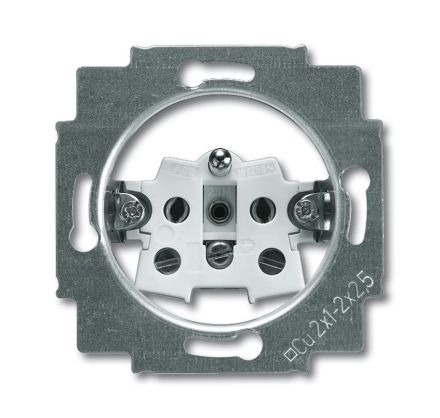 Busch-Jaeger 23 M-504 socket insert, with earthing pin
