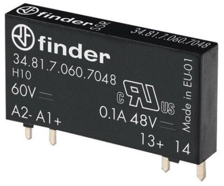 Finder 34.81.7.060.7048 SSR plug-in/print relay