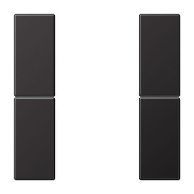 JUNG AL2502TSAD button set F50 series LS | 2-way | dark