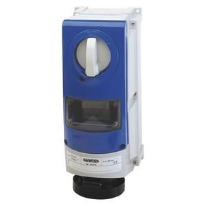Gewiss GW66857 vertical with housing 63A/5 pin 500V IP66 socket