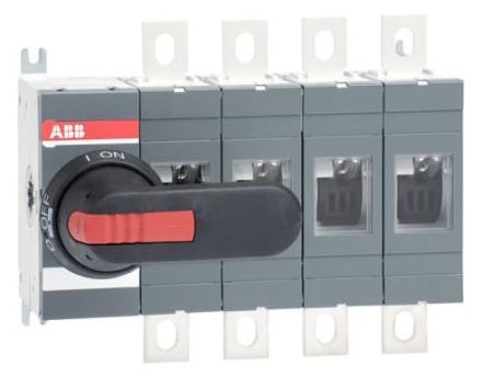 ABB Stotz-Kontakt 1SCA022719R1810 OT400E04P 4-pole 400A front load break switch