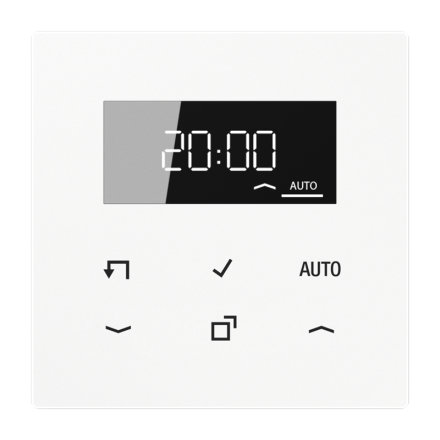 Jung LS1750DWW LB Management Timer Display, LS series, alpine white