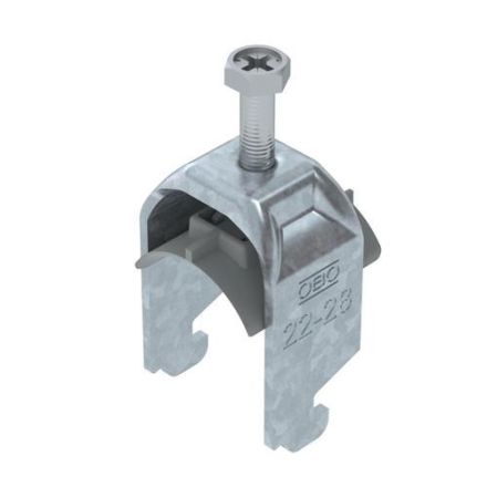 OBO Bettermann 1187220 2056 BS-N1-K-28 FT 22-28mm steel clamp