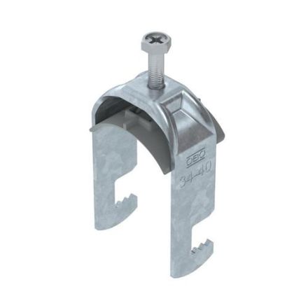 OBO Bettermann 1187632 2056 BS-F1-K-40 FT 34-40mm steel clamp