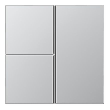 JUNG AL2403TSA button set F40 series LS | 3-way | aluminum