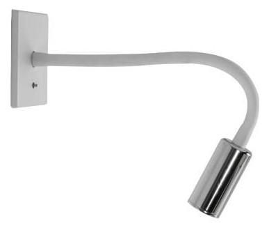 Brumberg 10180723 230V AC 4.2W 3000K ws/ch LED reading light