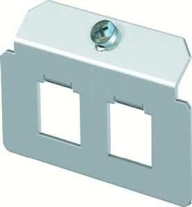 OBO Bettermann MTM2F with 2 x hole pattern type F support plate, 7407792