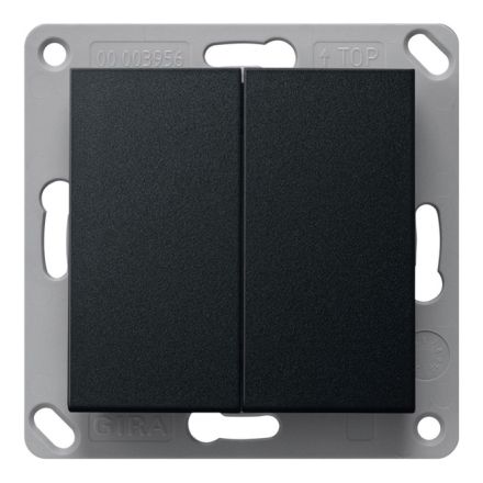 GIRA 5178005 KNX-RF push button sensor System 55 | 2-way | matt black