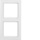 Berker 10126099 frame polar white velvet Berker Q.3