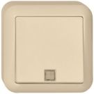 ELSO 382110 AP button 10A illuminated CONTURA pearl white