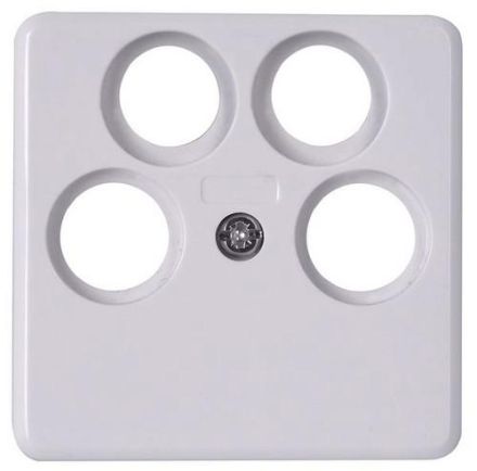Kopp 370013008 HK02 4 connections arctic white antenna cover