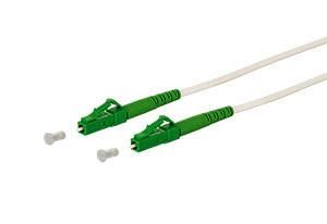 METZ CONNECT 151P7JAJAA5E LC APC/LC APC OS2 white 15.0m patch cable OpDAT