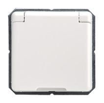 ELSO 205534 socket insert MSK hinged cover 16A pure white